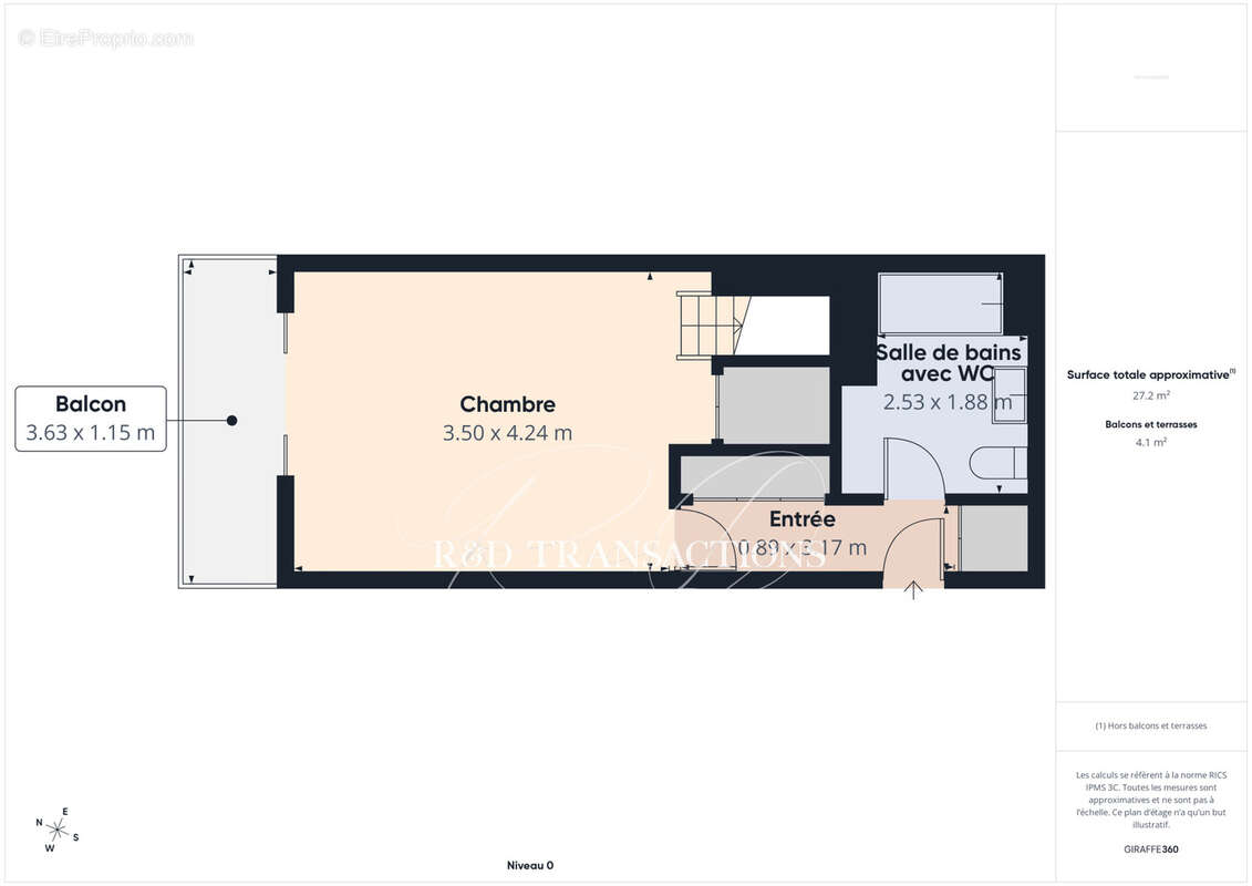 Appartement à SAINT-CLOUD