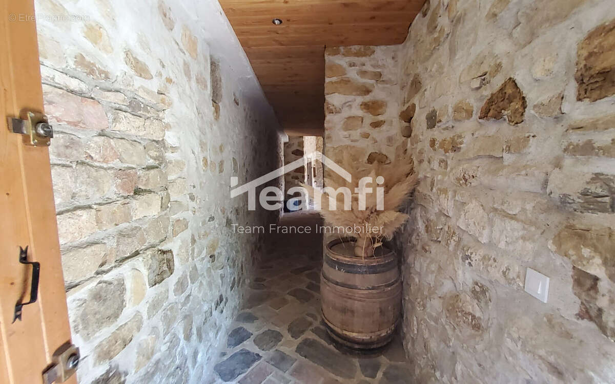 RDC couloir menant au jaccuzi - Maison à SAINT-FLORENT-SUR-AUZONNET