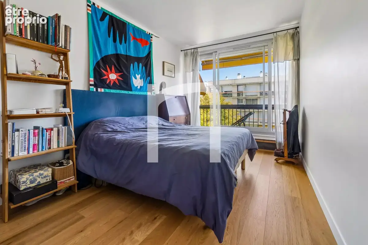 106m2 3 ch au 4ème étage sur jardin balcons et box - photo 8