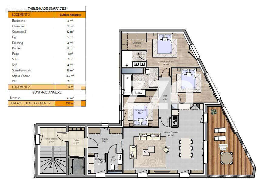 Appartement à GRANVILLE