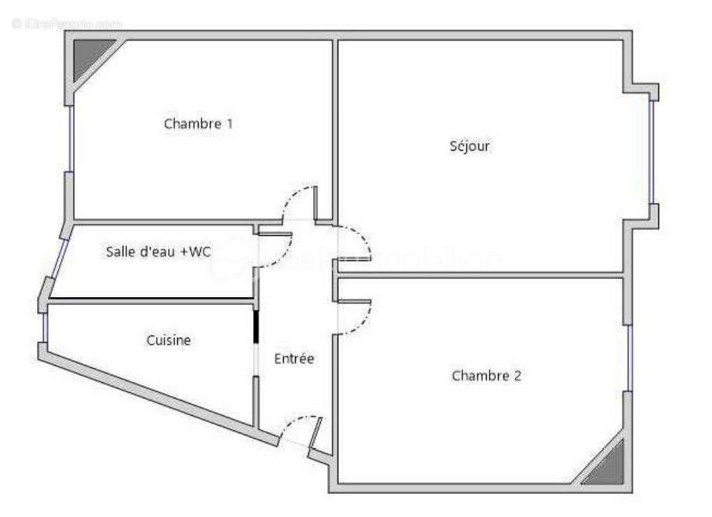 ROSNY CENTRE -  Appartement  - 3P 51m² - charme de l'ancien - à 2 pas du RER E Rosny Sous Bois - photo 12