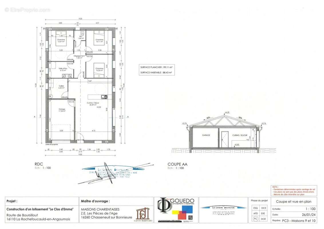 Maison 94 m² à La Rochefoucauld  - photo 6