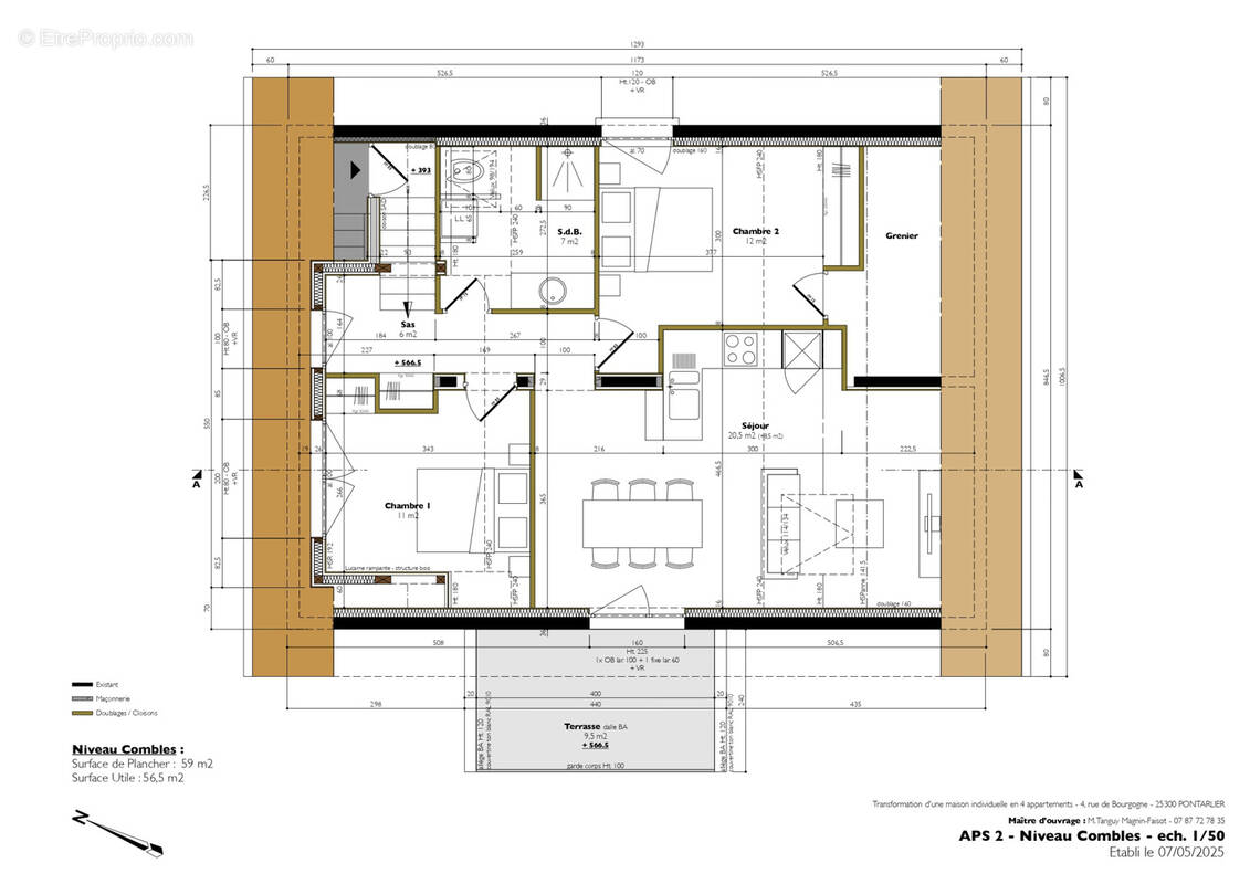 Appartement à PONTARLIER