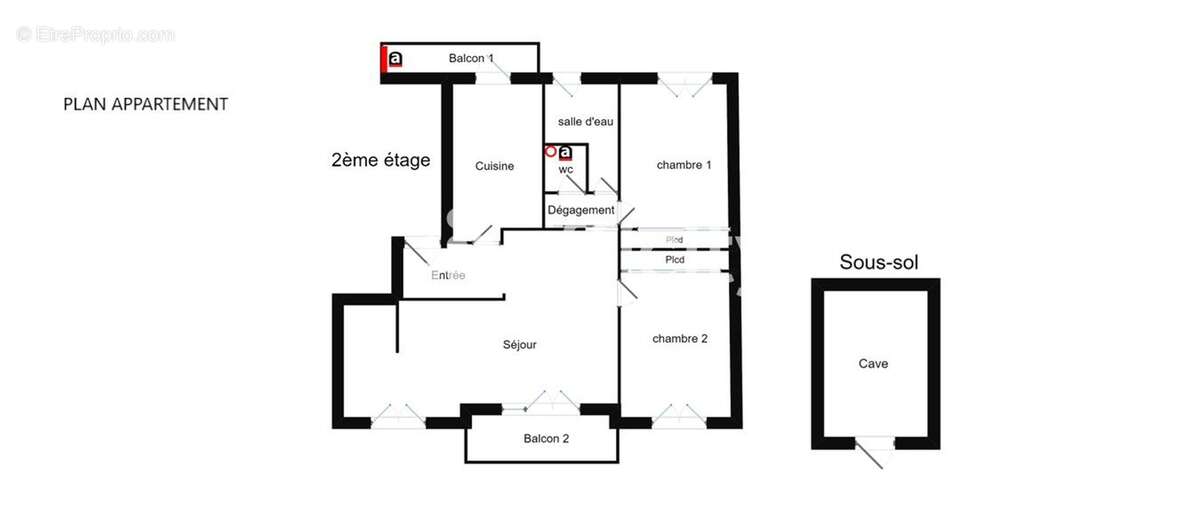 Appartement à LIMAS