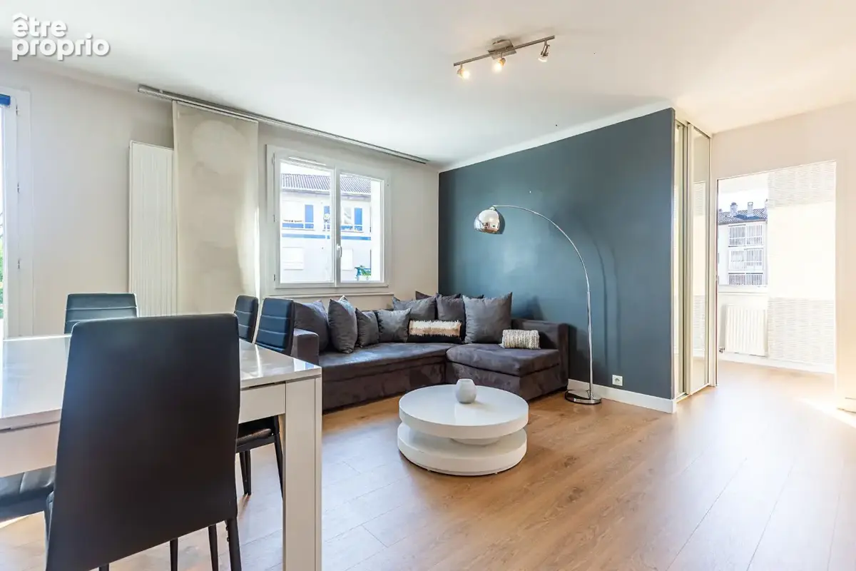 Agence immobiliere laforet - exclusivite - "sagina" - annecy - appartement t3 de 63,46m² - 2 balcons - dpe d - cave 7,70m² - loc - photo 3