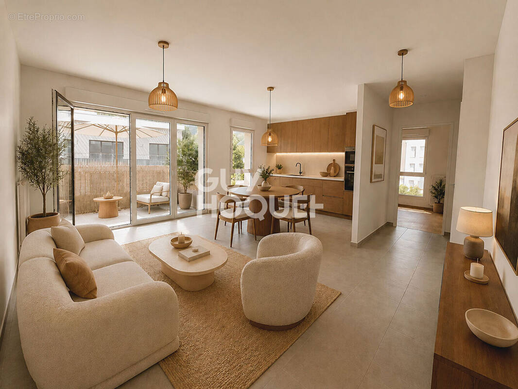 Appartement 3 pièces 64 m² · à Challes-les-Eaux · 64,4 m² · 280 000 €