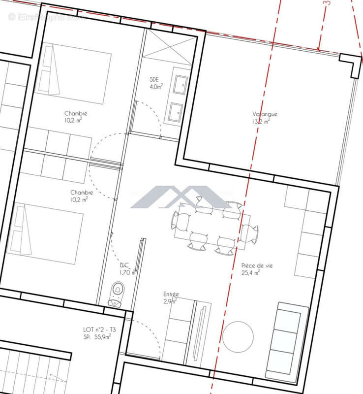 Appartement à SAINTE-SUZANNE