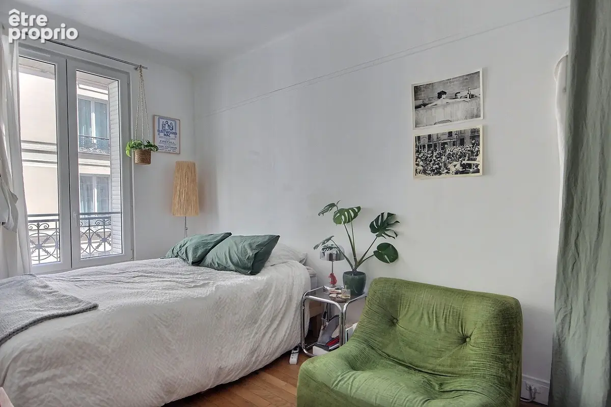 PARIS 17e - Rue de Saussure - Appartement vendu loué - 3 pièces - 44,50 m² - photo 3