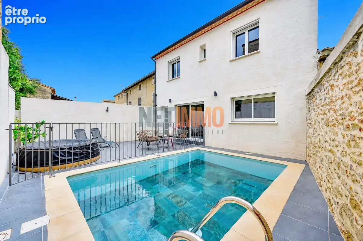 LE CAILAR - Maison de Village T4 - cour - piscine - photo 9