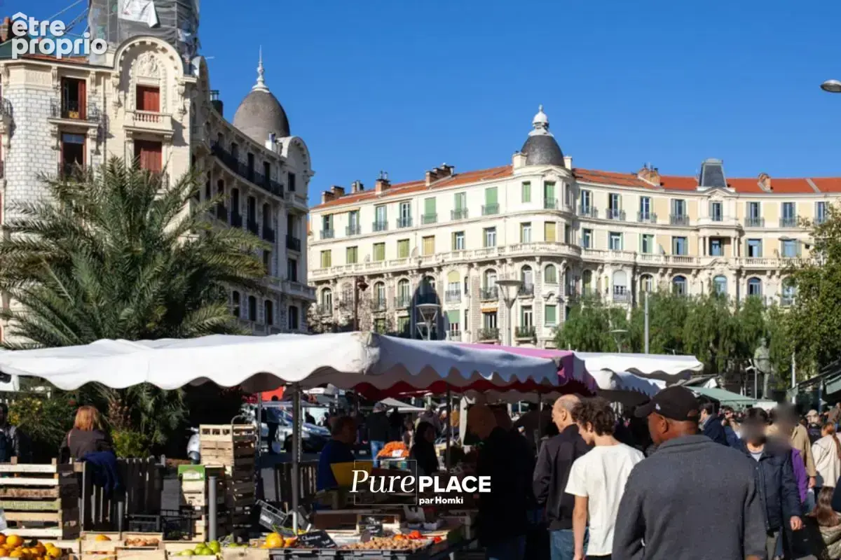 Nice Libération, 3 pièces 74 m², dernier étage, terrasses, parking - photo 13