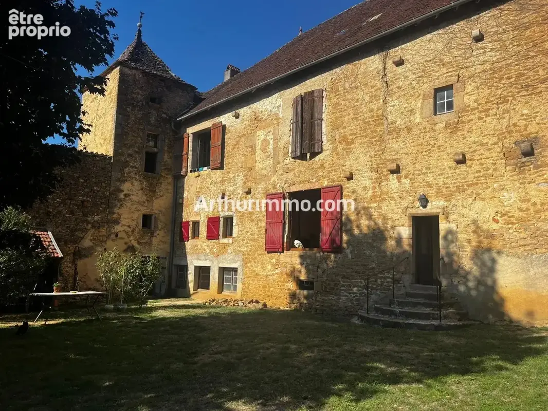 Chateau jura a vendre cuisia 39190  – maison forte type chateau – 414 m² – 12 pièces - photo 27