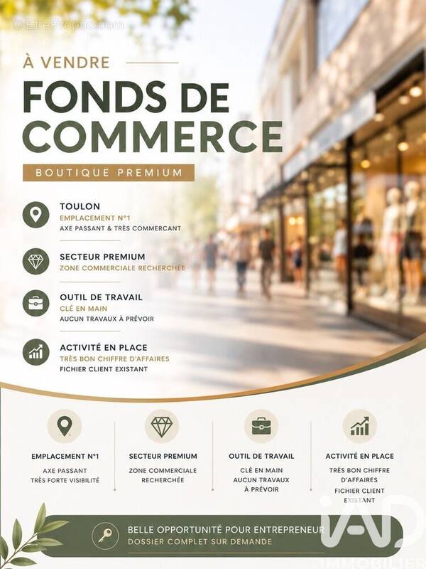 Photo 1 - Commerce à TOULON
