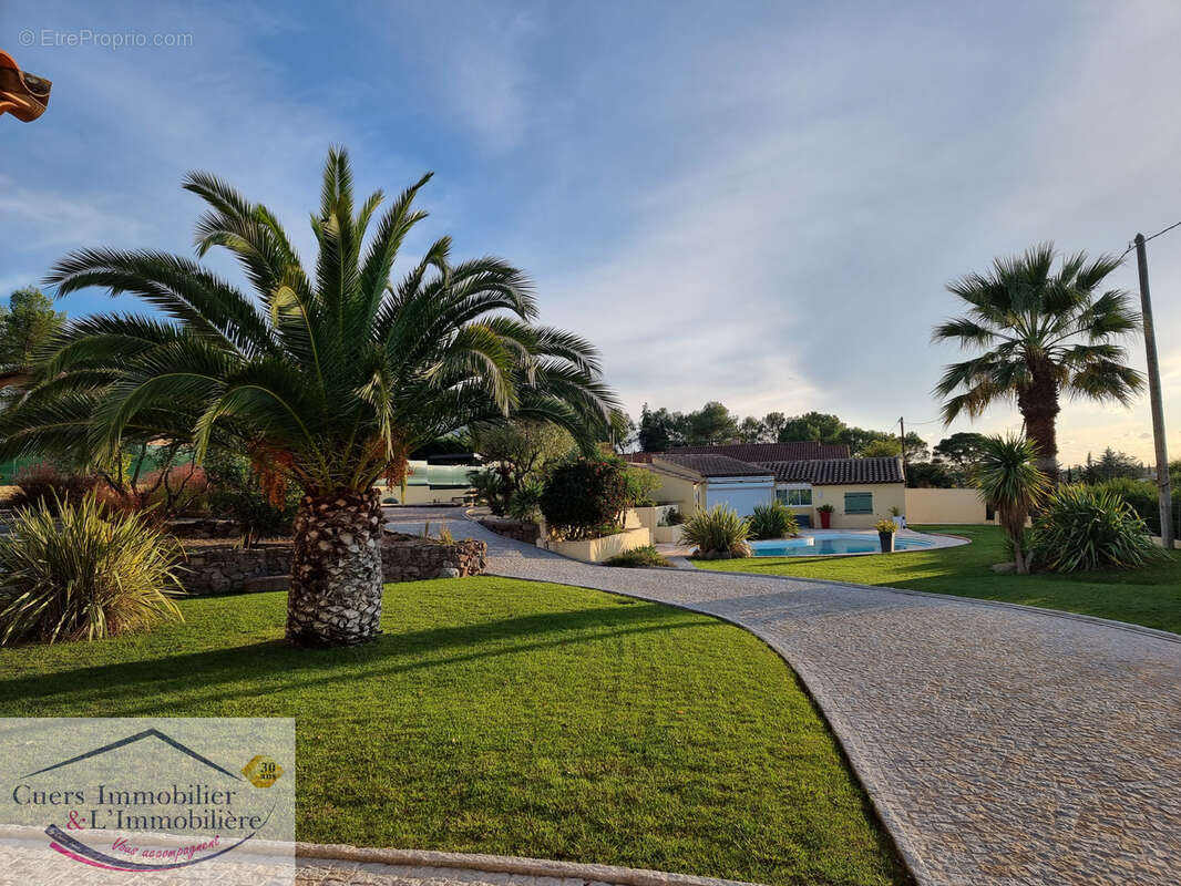 La crau villa t5 avec dependances et piscine - photo 9