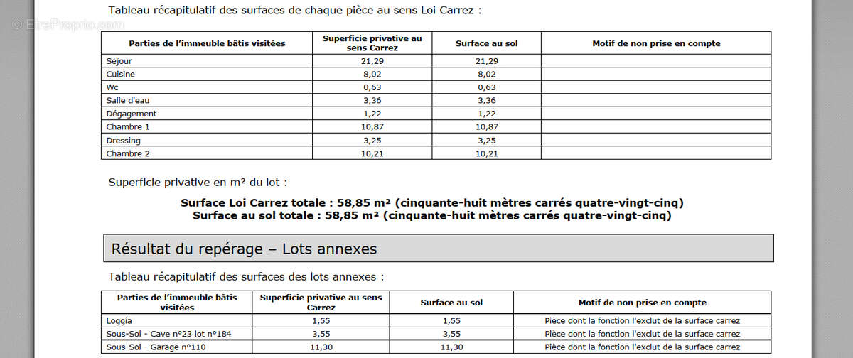 Appartement à VILLEURBANNE