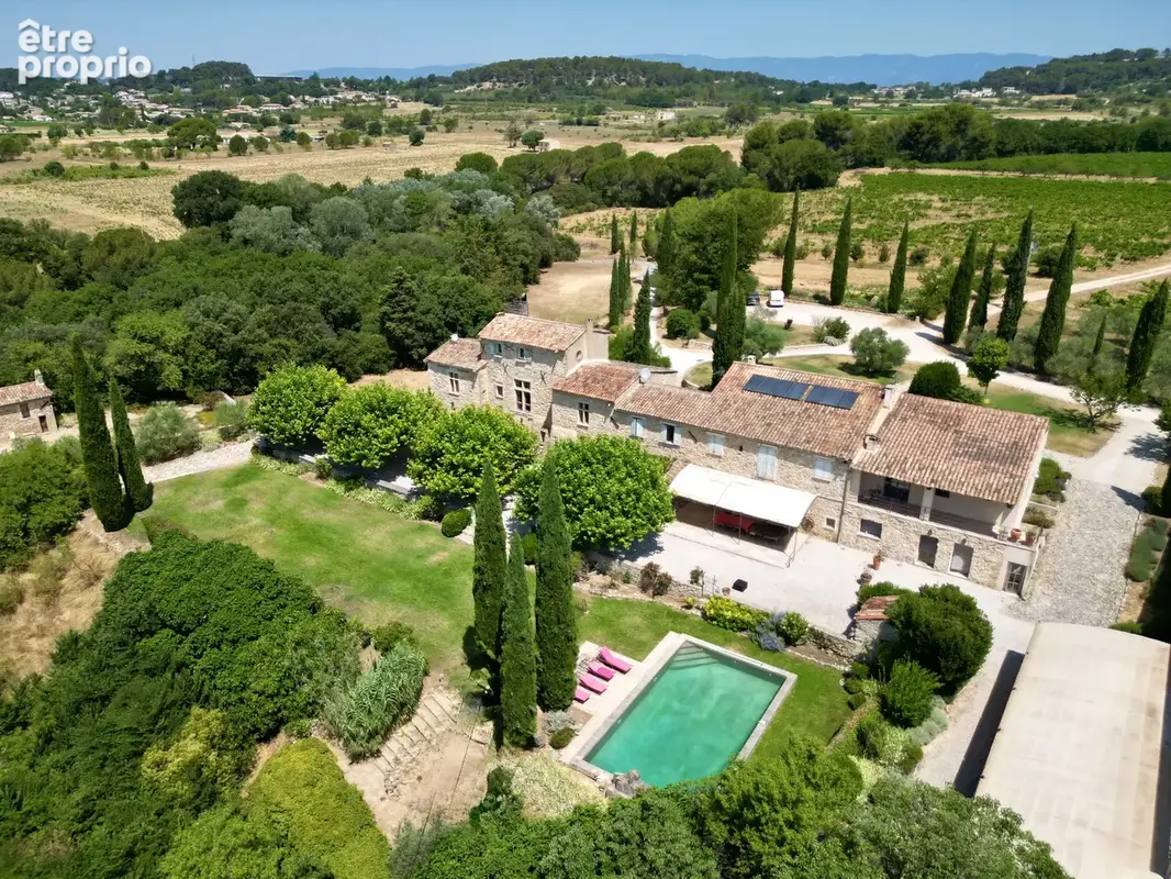 Sud luberon   domaine viticole de 39 ha avec bastide de caractère - photo 4