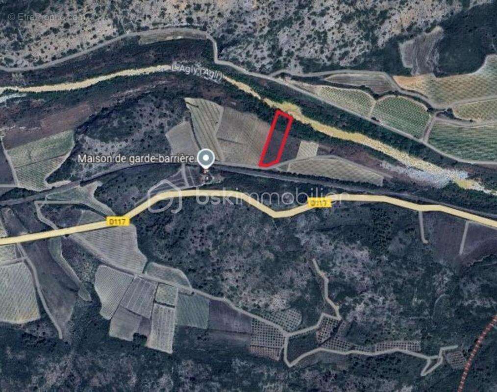 Terrain plat de 4760m² - sur l'axe cases de pene / estagel - au bord de l'agly - photo 5