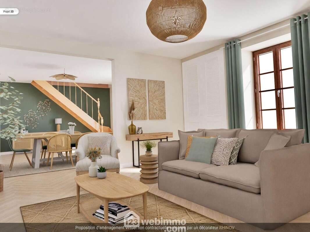 Comme proposé ici, virtuellement. - Maison à LA PUYE