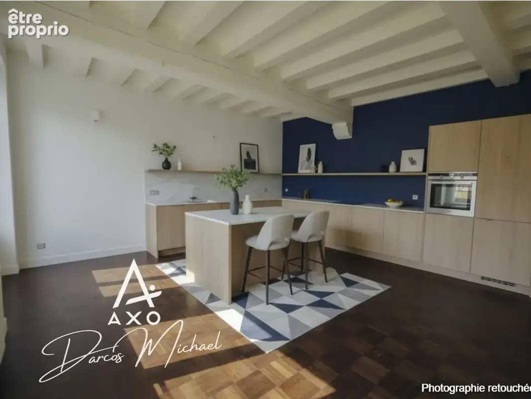 Immeuble de caractère  ~375 m²  Maison principale, 3 appartements loués, local professionnel  Beaufort-en-Anjou - photo 12