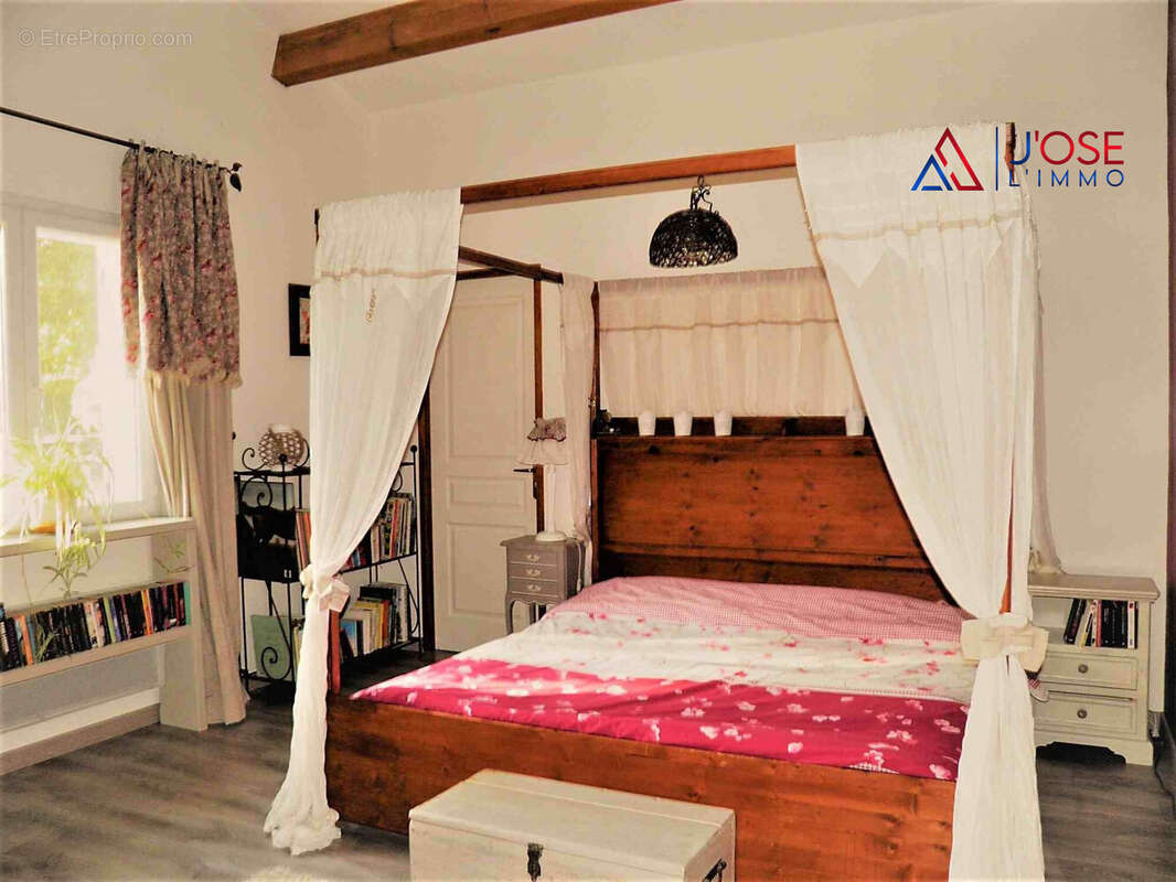 Chambre principale - Maison à SAINT-MICHEL-D'EUZET