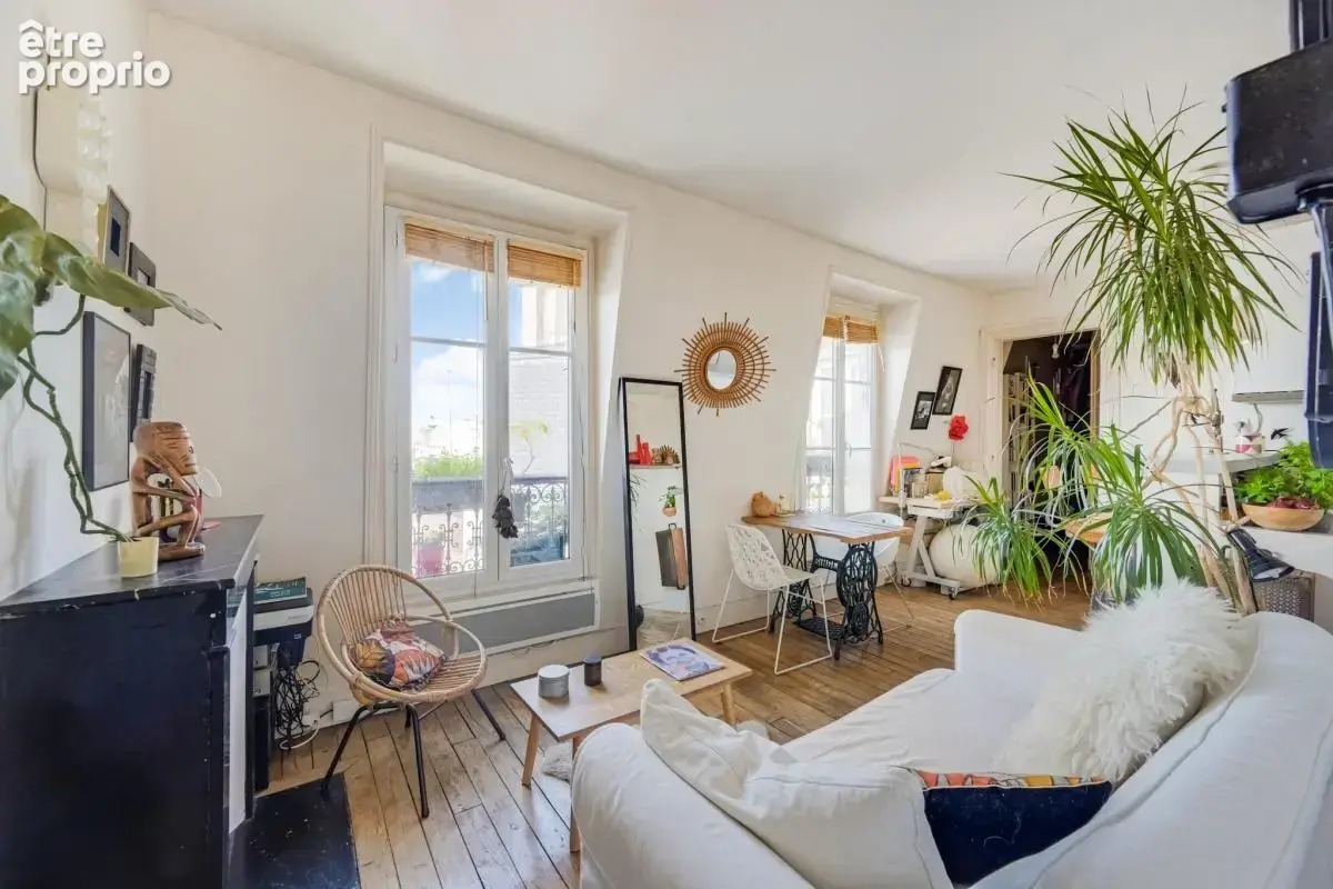 Appartement T2, 34 m², Paris 20e - photo 3