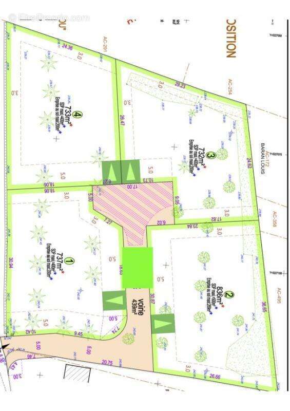 Terrain à SAINT-FLORENT-SUR-AUZONNET