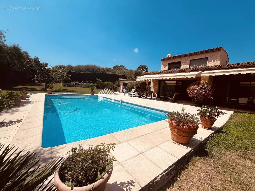 Antibes, superbe maison sur les hauteurs. - photo 2