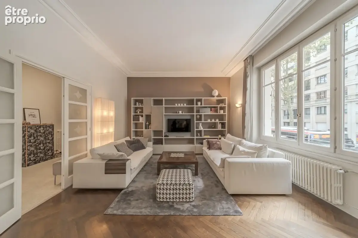 Lyon 6 - bvd des belges - 146 m2 aux portes du parc - suite parentale avec balcon - garage en sus - photo 1
