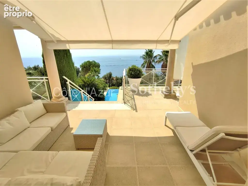 Anthéor villa vue mer avec piscine à débordement dans domaine privé en bord de Méditerranée - photo 14