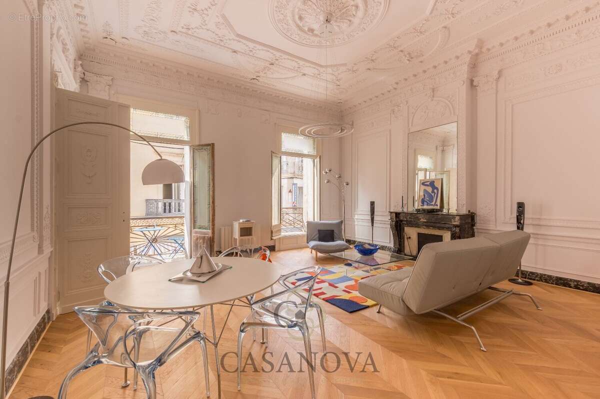 Appartement de charme à Sète coeur de ville, 91 m², balcon, parquet ancien, garage - photo 2