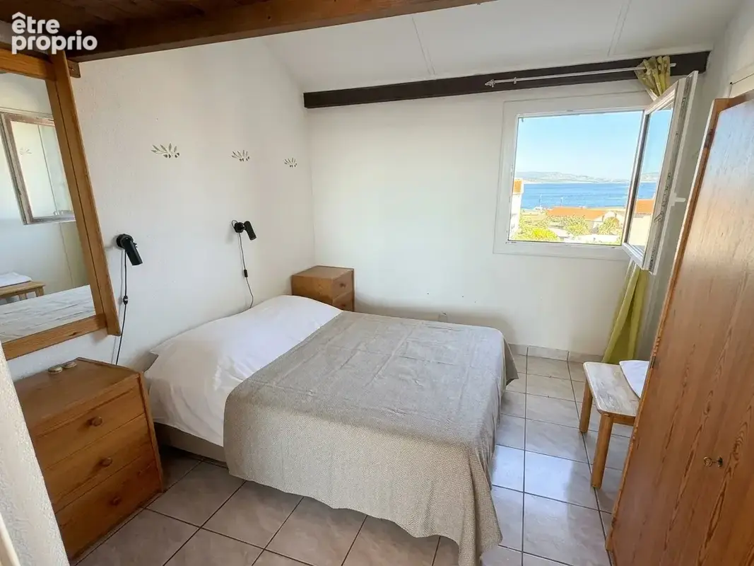 Grand T2 avec belle mezzanine et vue panoramique   Cap Coudalère, Port-Barcarès - photo 5