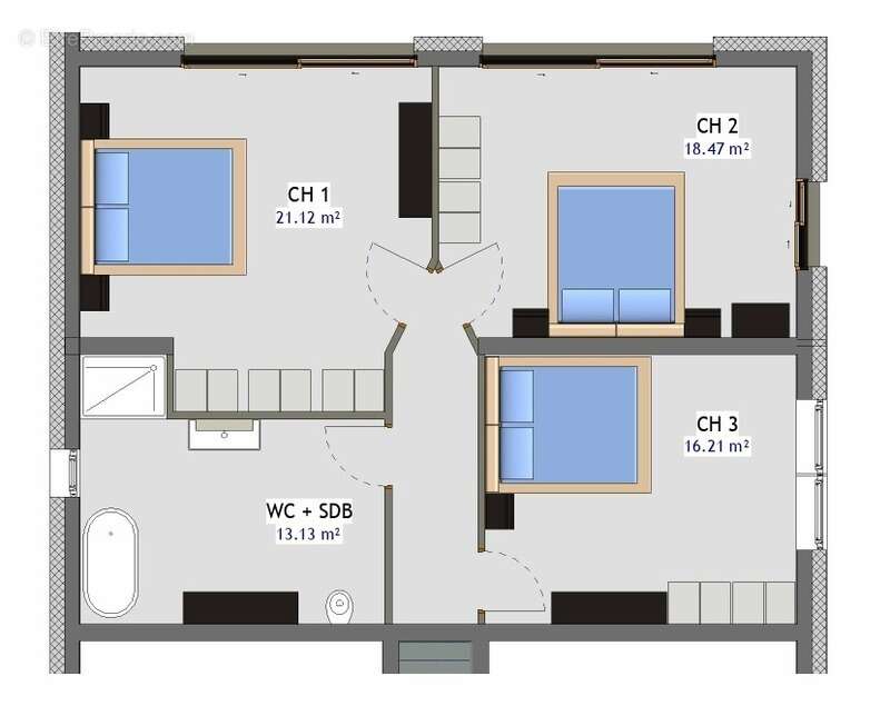 Maison à GRINDORFF-BIZING