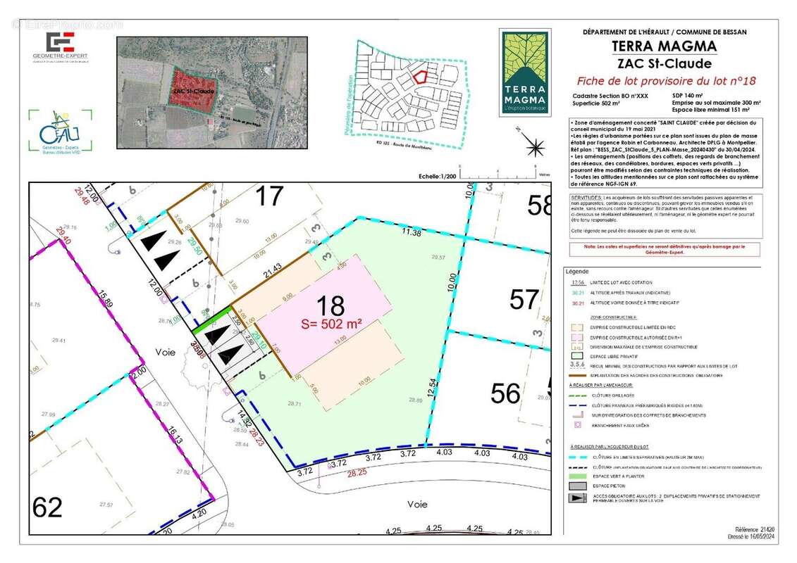 Terrain Constructible BESSAN TERRA MAGMA - photo 5