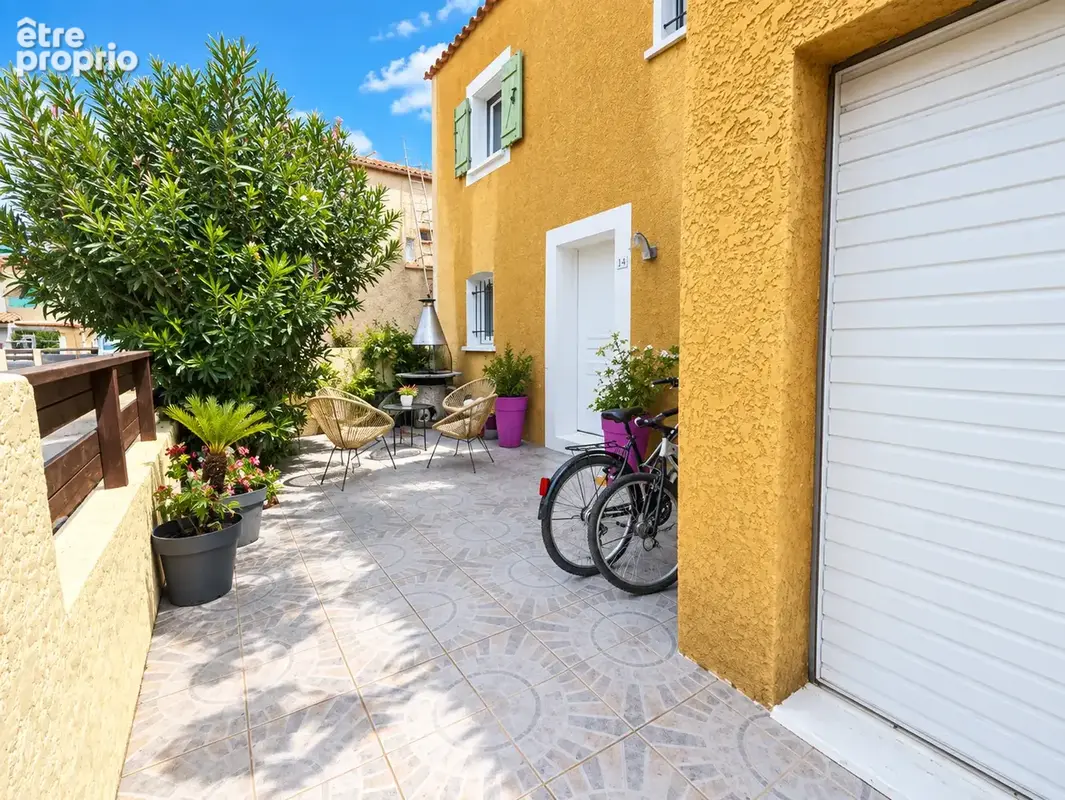 Narbonne-plage   villa t4 avec piscine, terrasses & garage - photo 14