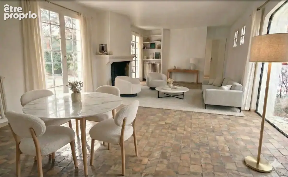 Maison Aix/Puyricard maison de charme de plain pied avec 4 chambres sur un terrain arboré et clos de près de 2 000 m² - photo 3