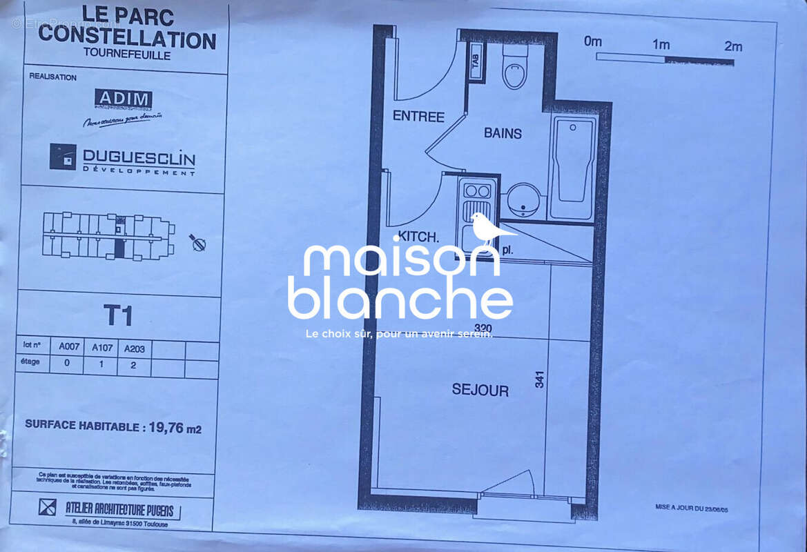 Appartement à TOURNEFEUILLE