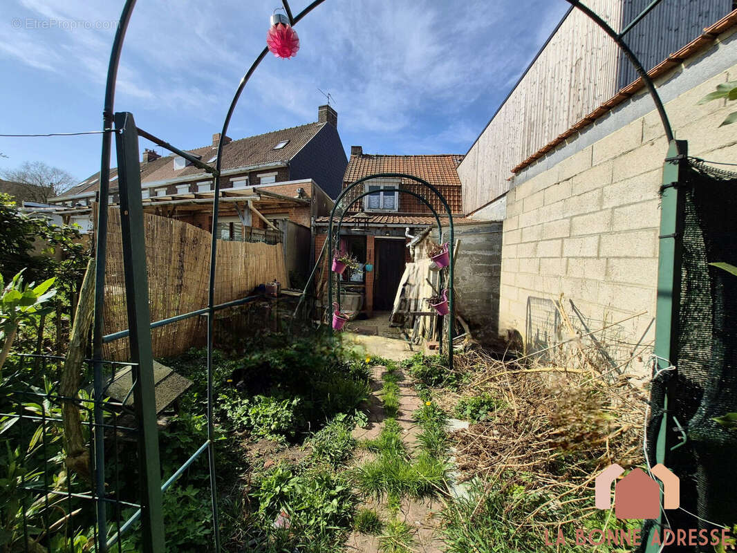 facade arrière - Maison à WATTRELOS