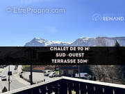 vue chalet  - Maison à CLUSES