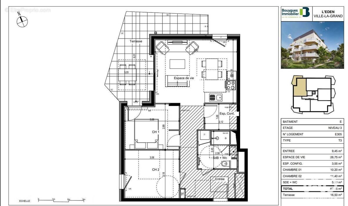 Photo 1 - Appartement à VILLE-LA-GRAND