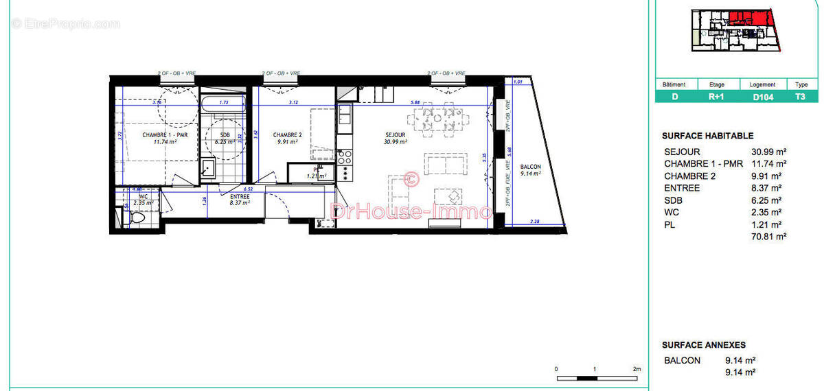 Appartement à LILLE