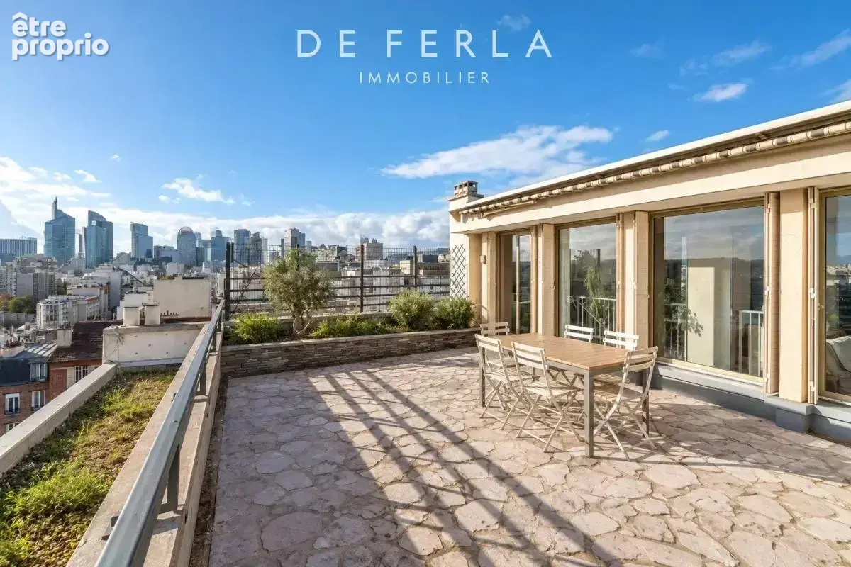 Duplex au dernier étage - Terrasse et balcon - Courbevoie - photo 11