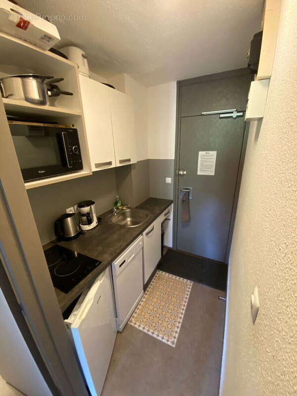 Studio vue pistes 23.12 m2 plagne aime 2000 - photo 2