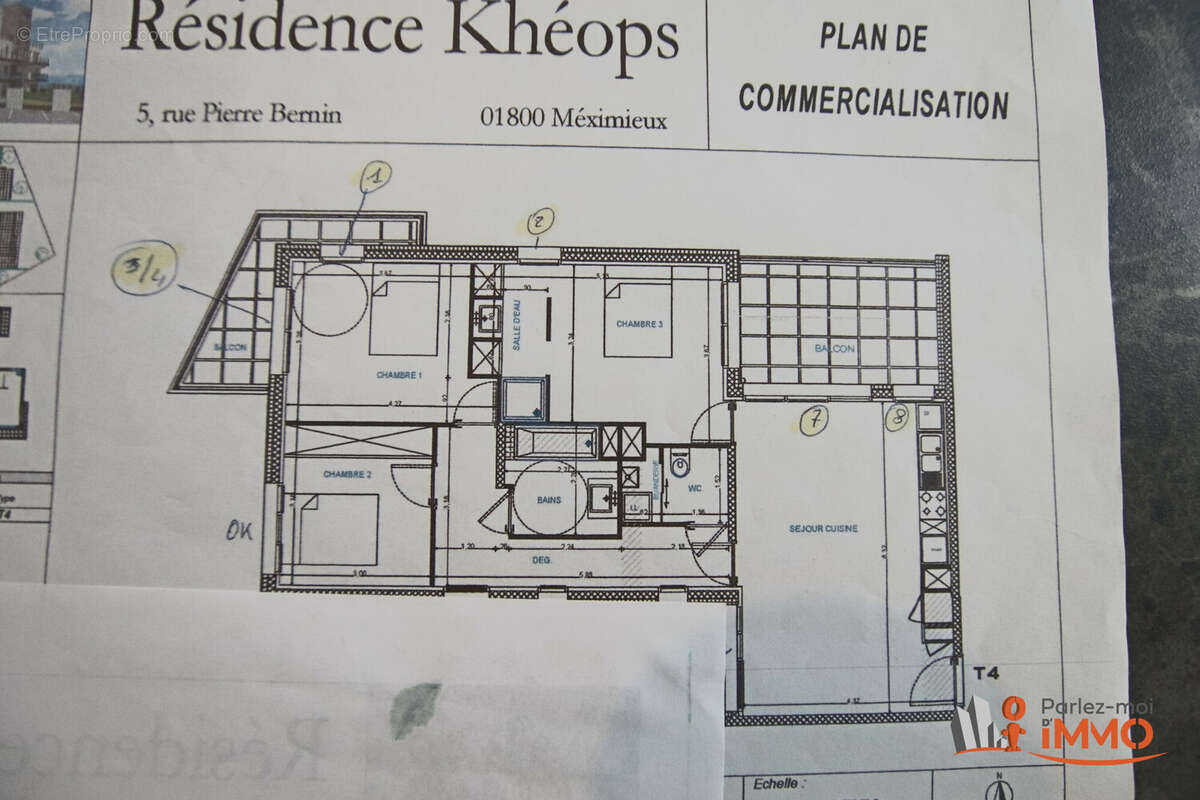 Appartement à MEXIMIEUX