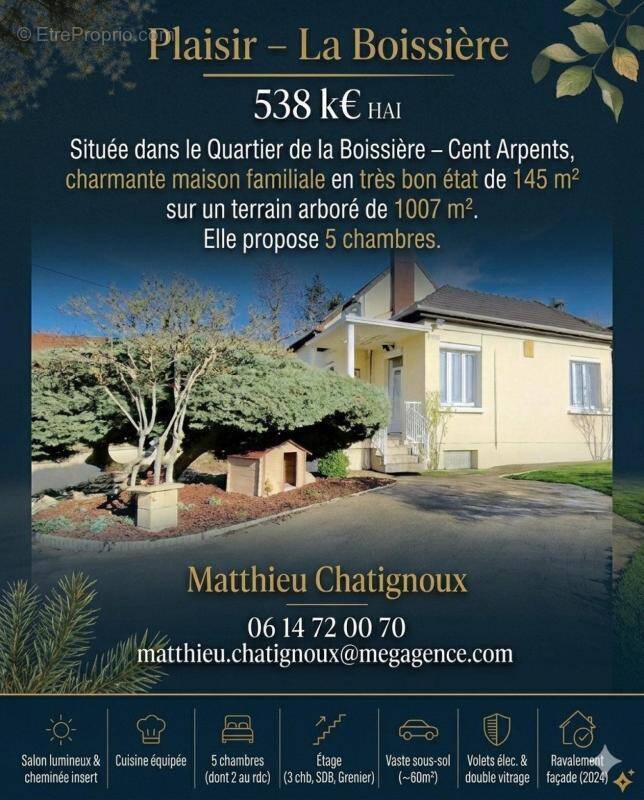Maison à PLAISIR