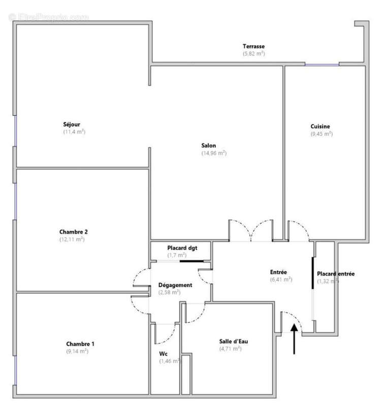 Appartement à MARSEILLE-10E