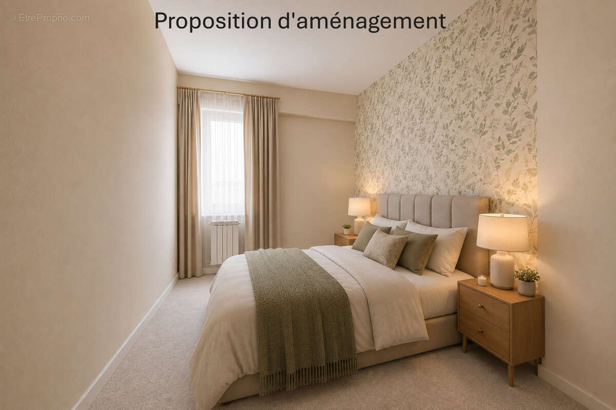Grand T2 de 61 m²  Dijon Monchapet à rafraichir - photo 7