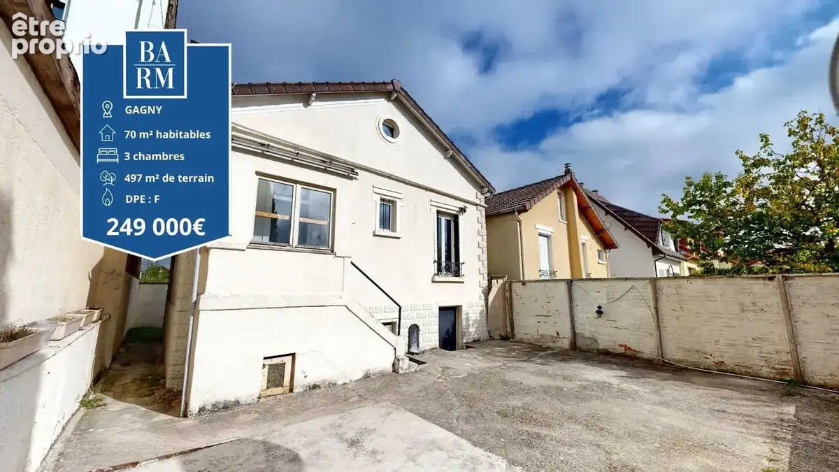 Maison à GAGNY