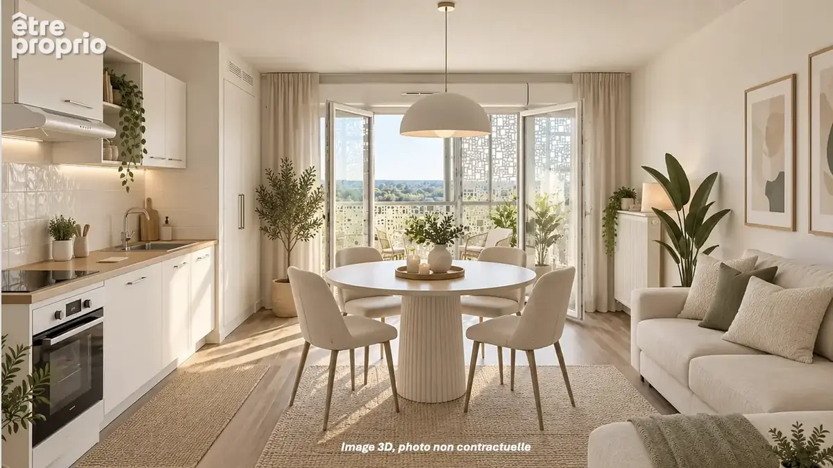 T3 avec vue sur le golf de Villenave d'Ornon - photo 3