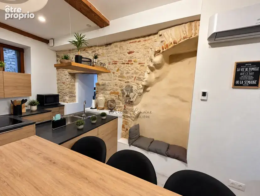 Anse   maison de village de charme 90 m2   pierres & poutres apparentes   cour intérieure - photo 5