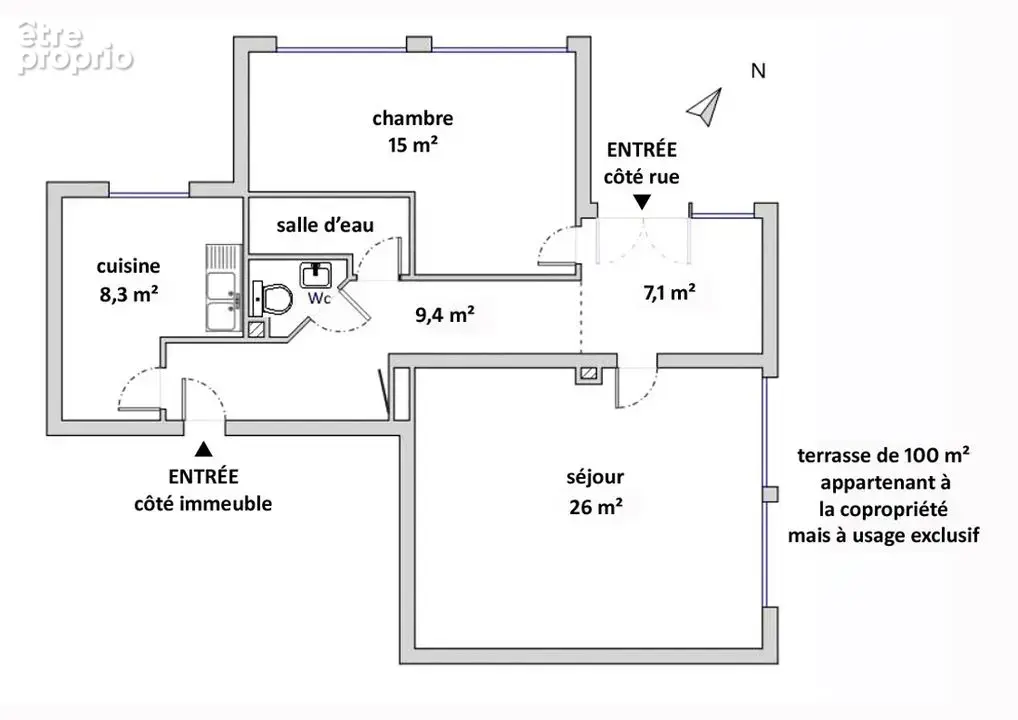 Appartement 2 pièces 70 m² à vendre à Caluire-Et-Cuire (69300) - photo 6