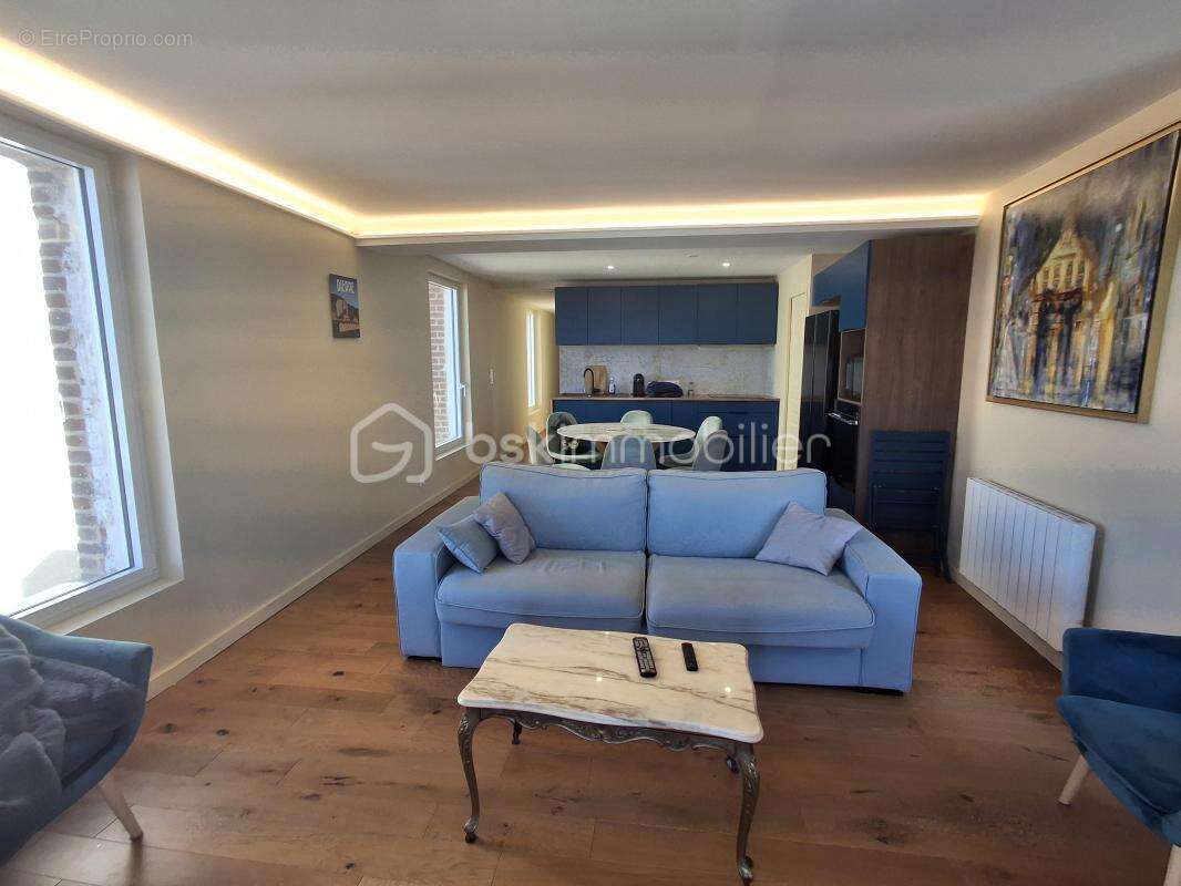 ***appartement d'exception refait a neuf face a la mer  avec balcon  2 chambres 65 m2  dieppe*** - photo 5
